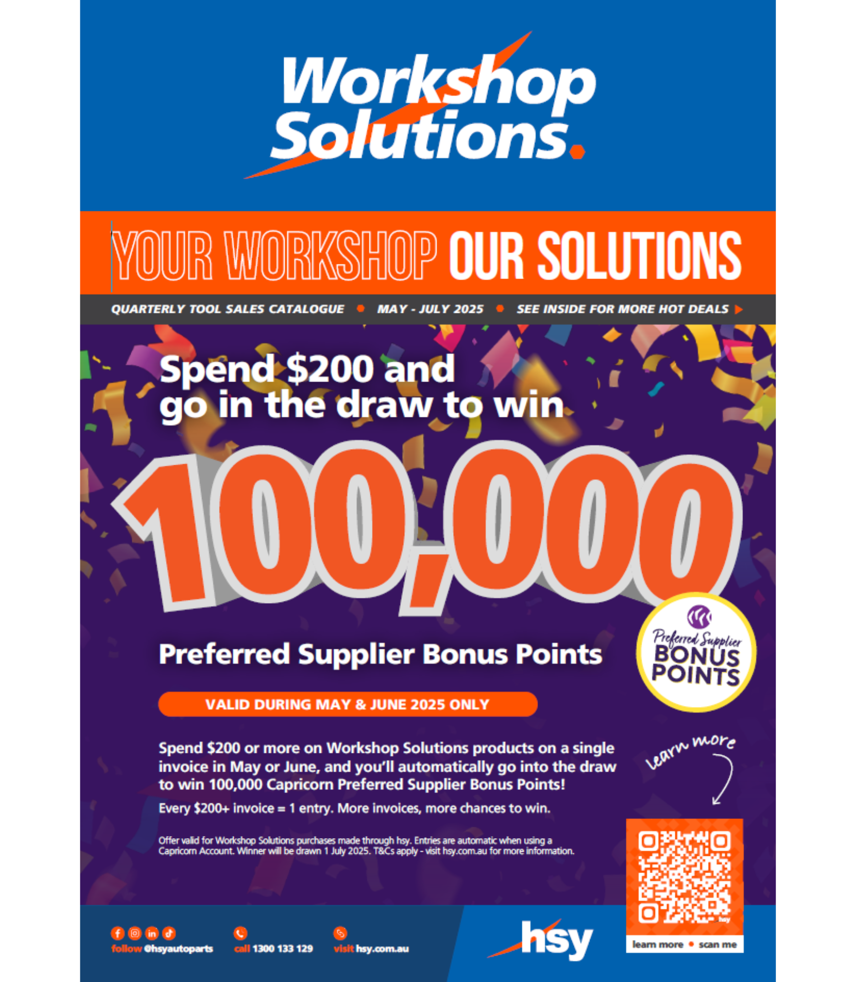 Workshop Solutions Catalogue (May-July 2025)