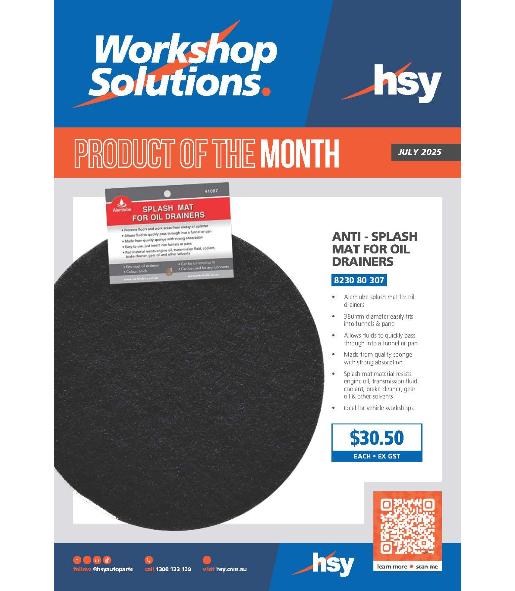 Workshop Solutions – Product of the Month – July 2025