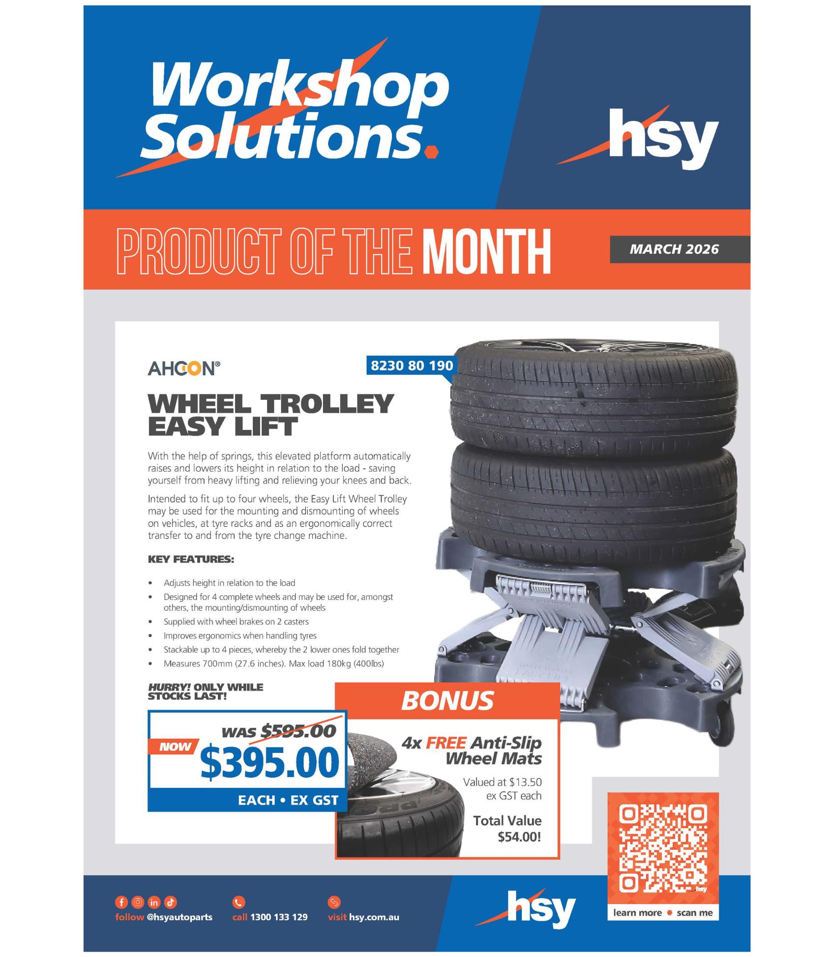 March Workshop Solutions Product of the Month